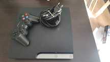 PS3 Slim 320GB bem cuidada