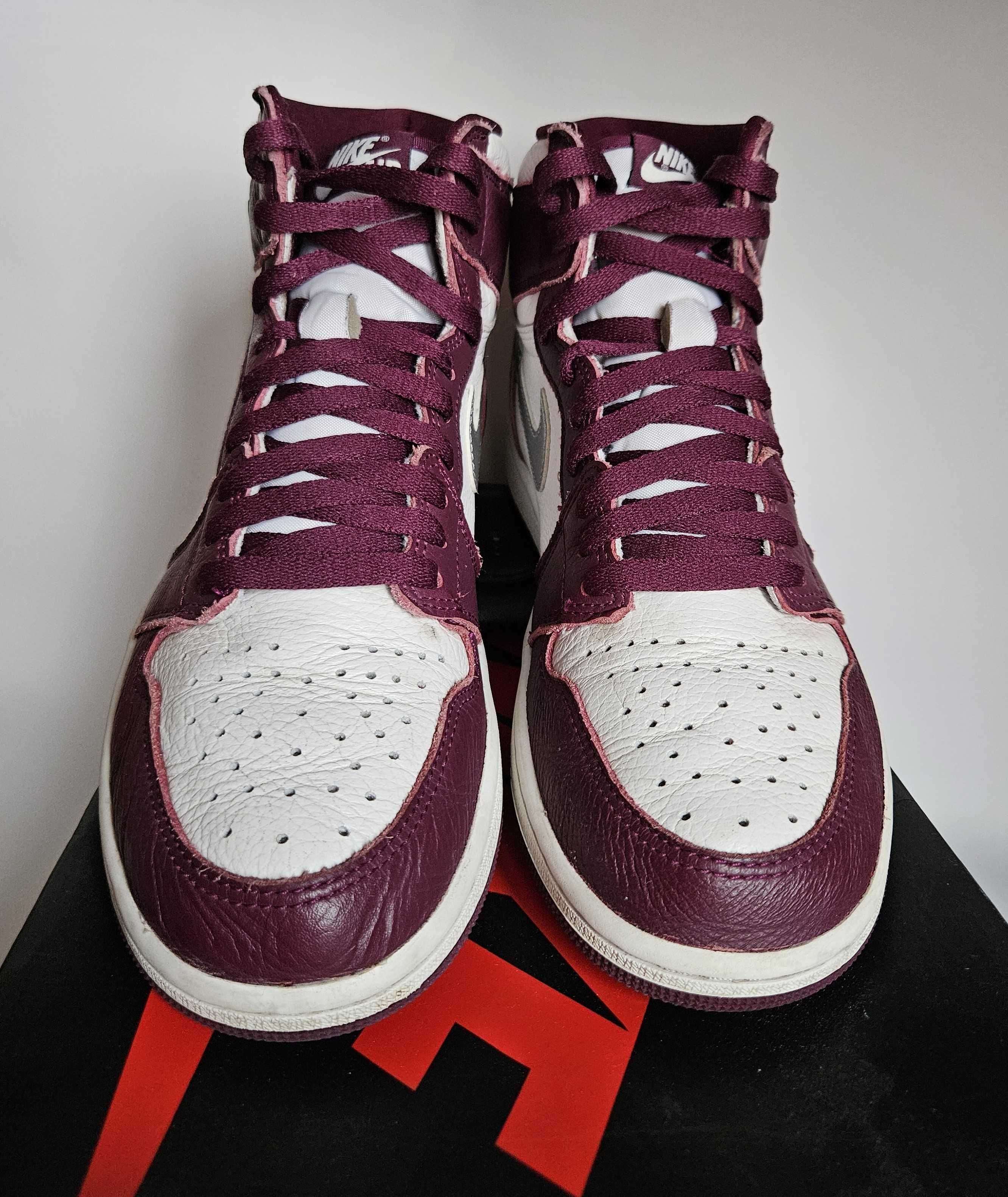 Nike Air Jordan 1 Retro High OG Bordeaux 2021 8.5US/42EUR