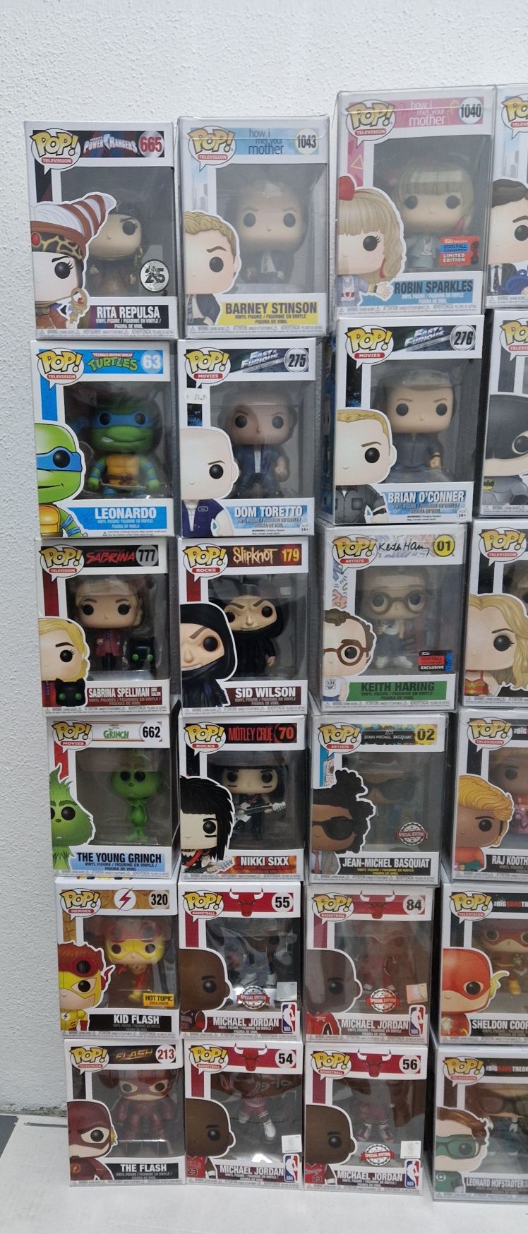 Funko Pop Movies Rocks Raros NBA