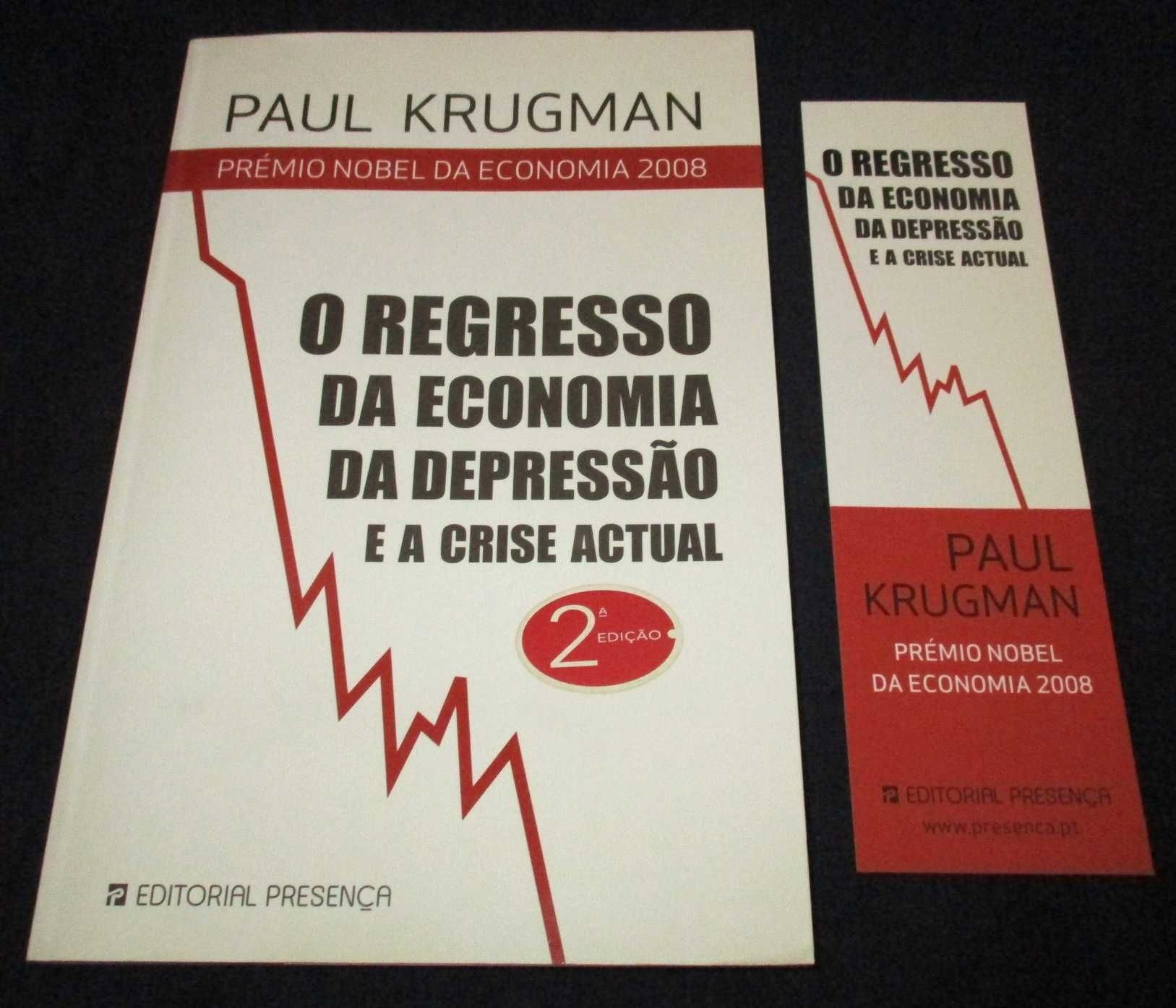 Livro O Regresso da Economia da Depressão e a Crise Actual Krugman