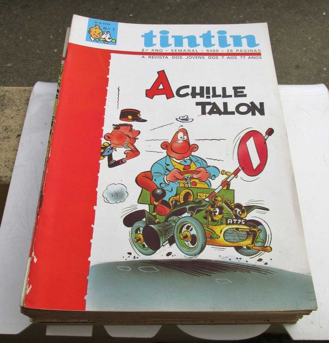 Revistas Tintin segundo ano 1969 (14 revistas)