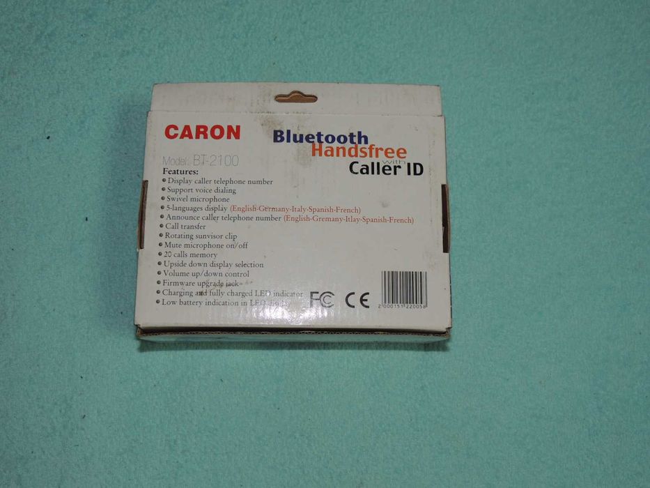 Caron BT-2100 (Bluetooth) - автономная система громкой связи