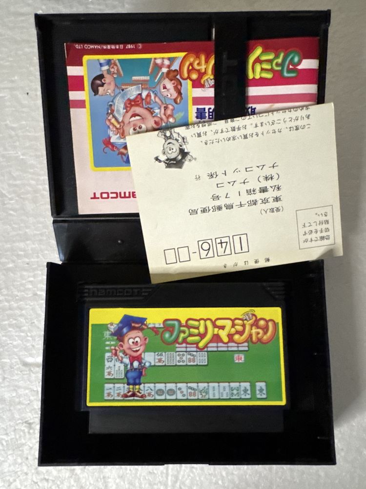 Family Mahjong - gra na Nintendo Famicom / NES / Pegasus