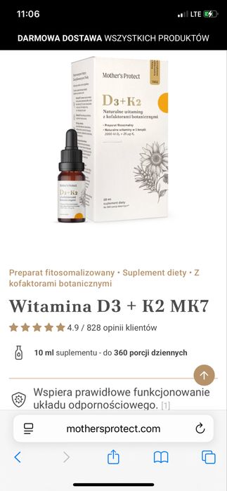 Witamina D3 + K2