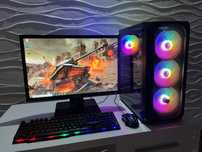 Komputer i5-7400 / GTX 1060 / SSD / HDD / 16 RAM / Monitor / Gamingowy