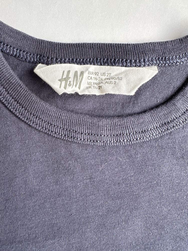 H&M bluzka rozm. 92 cm, 1,5-2 lata