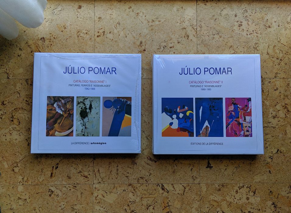 Júlio Pomar - Catálogo Raisonné I e II (novo)