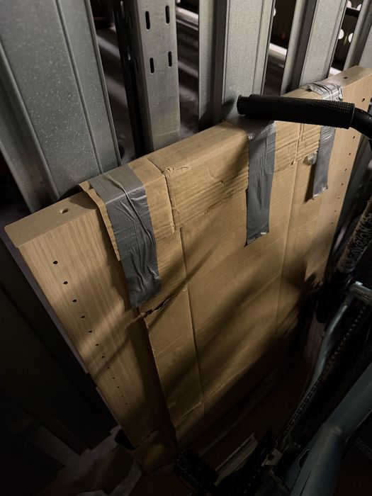 Ikea PAX Komplement przegroda do obudowy 100x58 dąb bencowany na biało