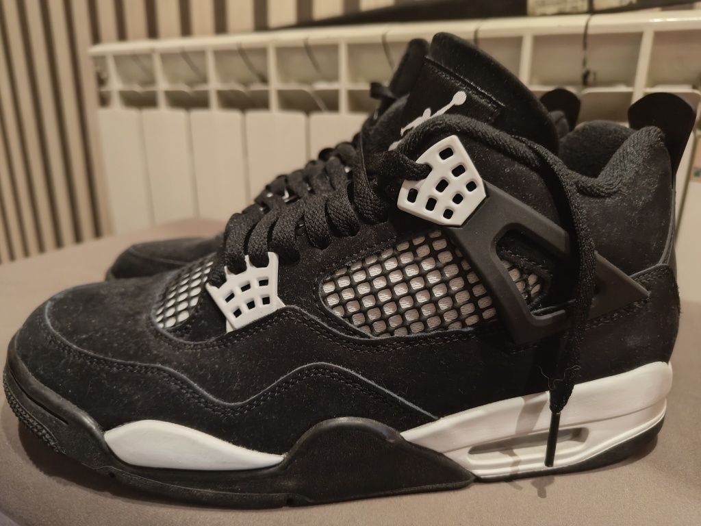 Air jordan 4 retro "wbite thunder