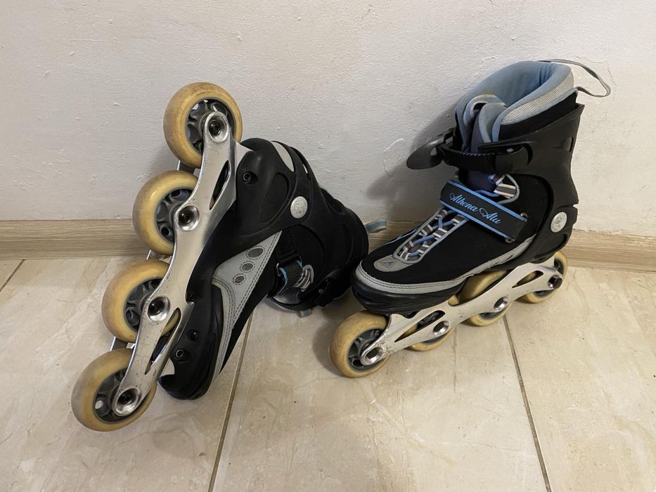 США Проф. Ролики К2 / 37р.-24см. Алюминиевая рама