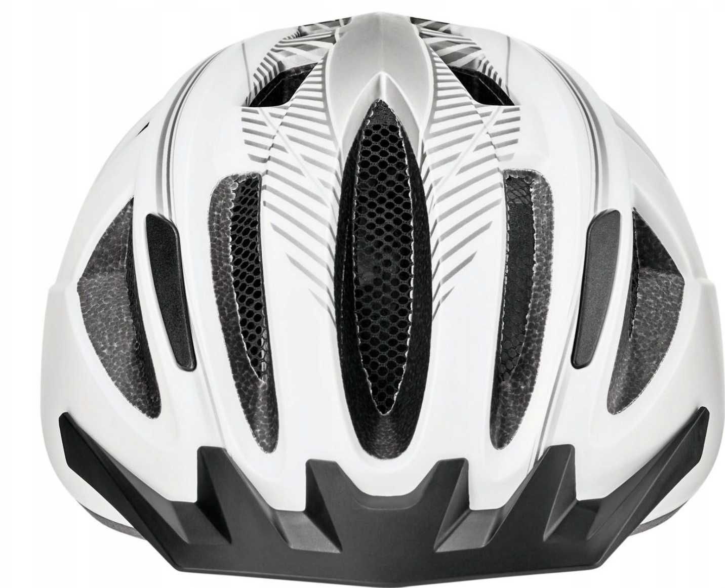 CRIVIT Kask rowerowy L XL BIAŁY