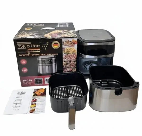 аерогриль 12л аерофритюрниця фритюрниця мультипіч аэрогриль фритюрница