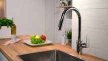 Змішувач Hansgrohe Focus 240 2Jet для кухонної мийки з висувним душем