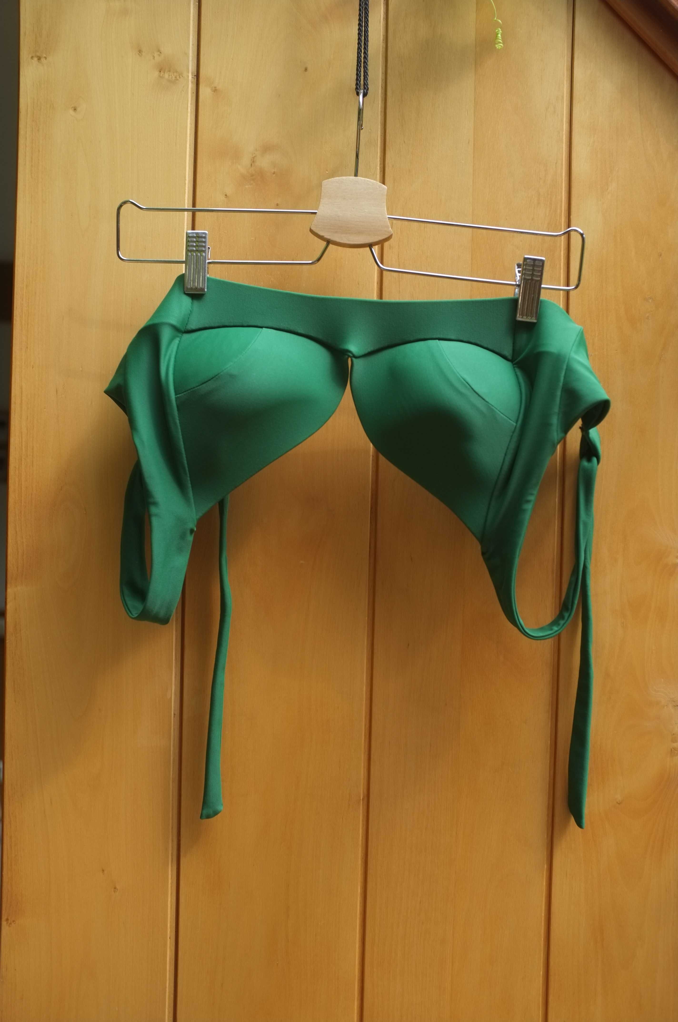 Biustonosz kąpielowy usztywniany push up Bodya mira zielony  M 38