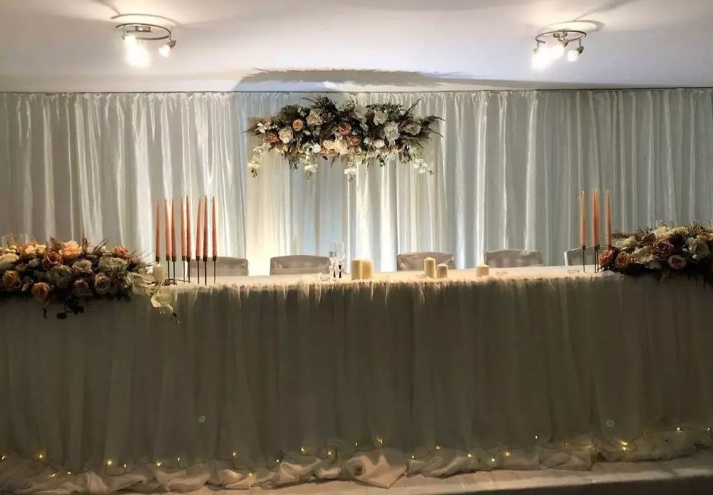 Весільний декор, оформлення залу, фото зони