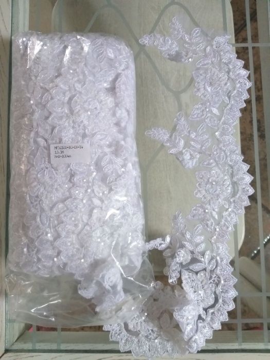 Продам мереживо для весільних суконь