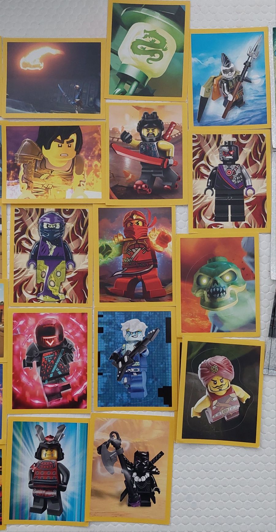 Cromos Lego Ninjago conjunto de 30 unidades