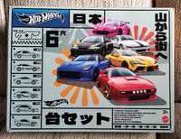 Hot Wheels - Japanese Car Culture JDM zestaw 6 modeli set box Japonia