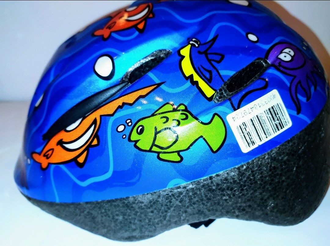 Новый ABUS Smooty Zoom Ocean шлем вело роликов детский велосипедный 50