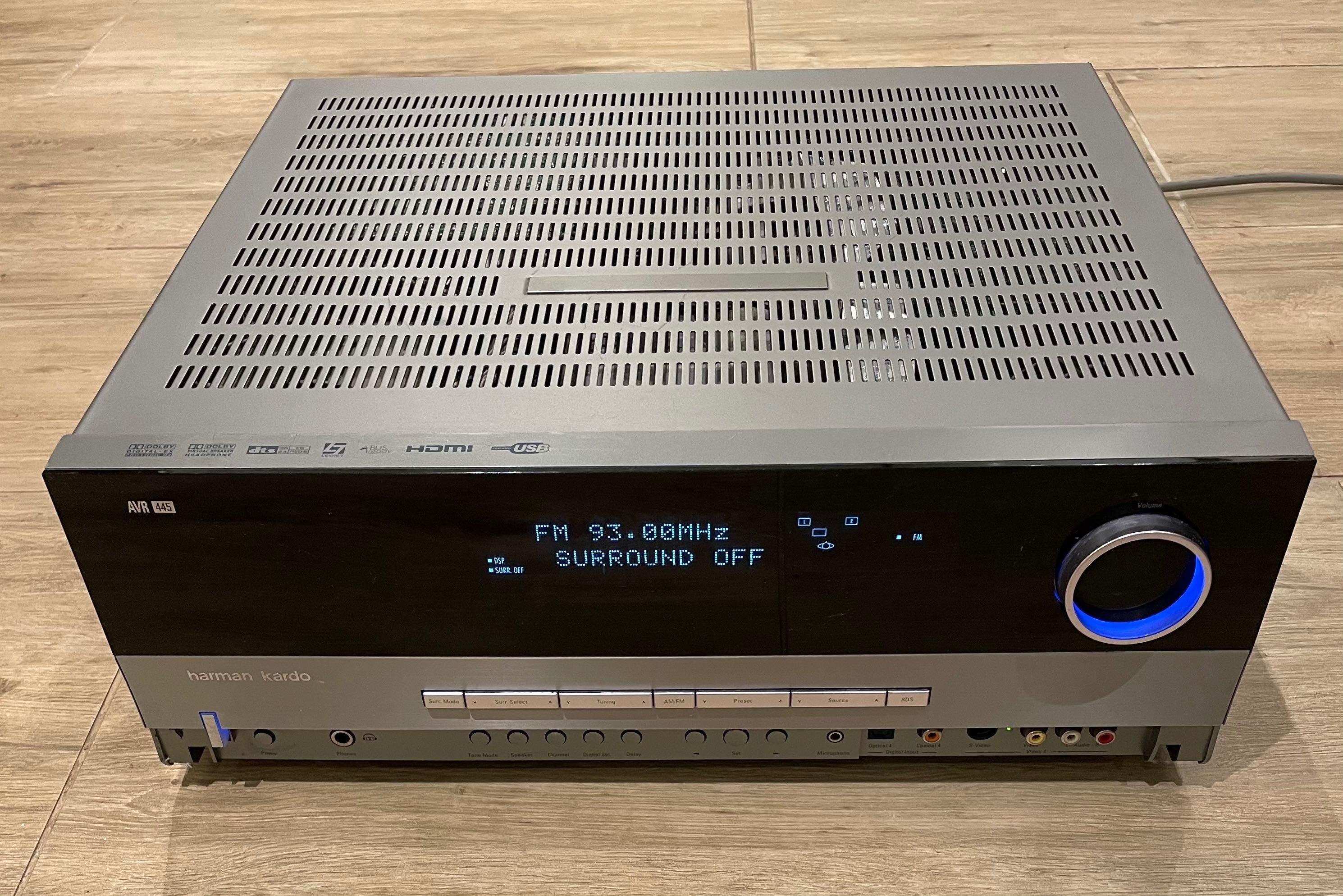 Amplituner Harman Kardon AVR 445 uszkodzony
