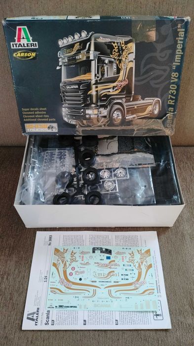 Italeri Scania r730. V8,1:24