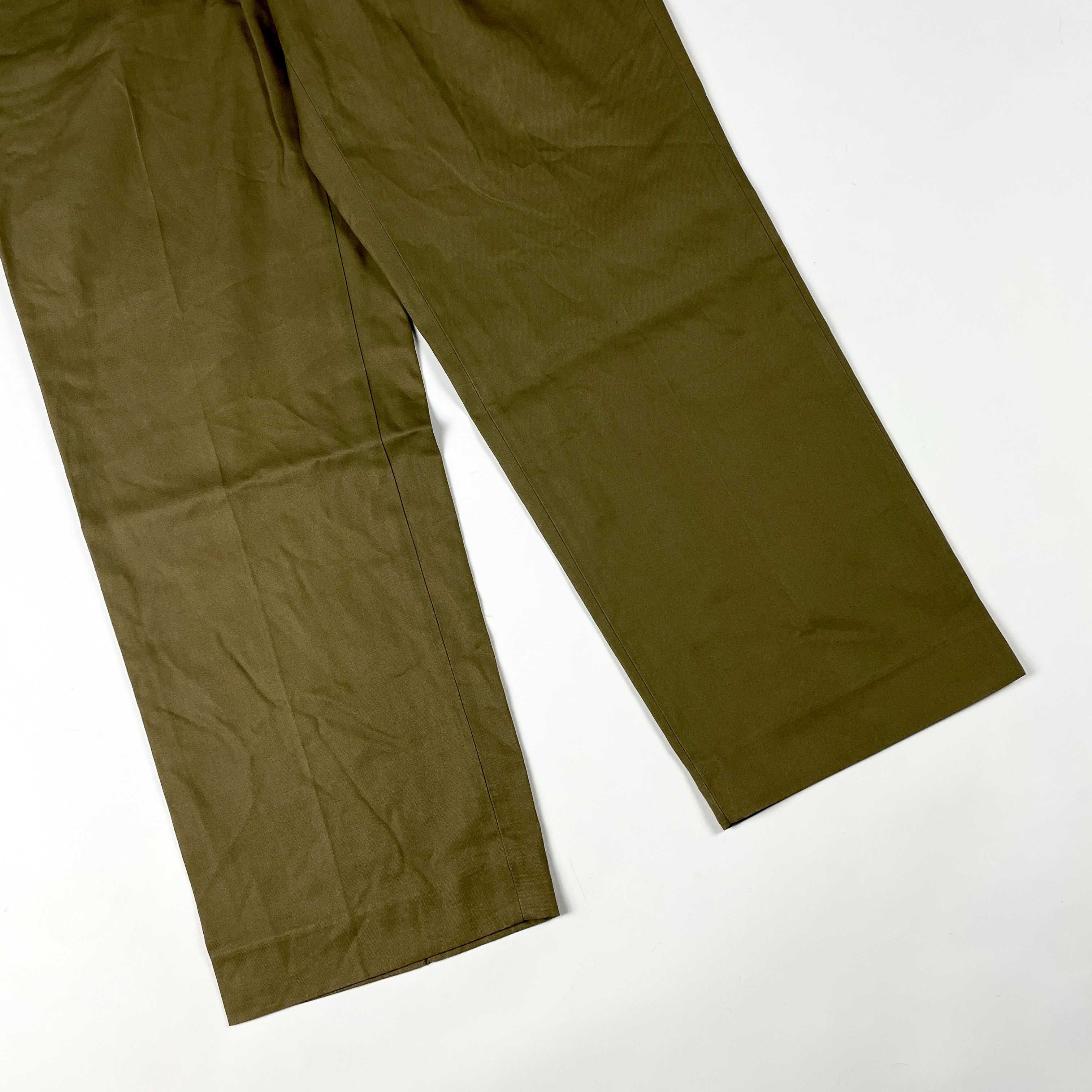Marks & Spencer Tailoring eleganckie spodnie garniturowe brązowe (L)