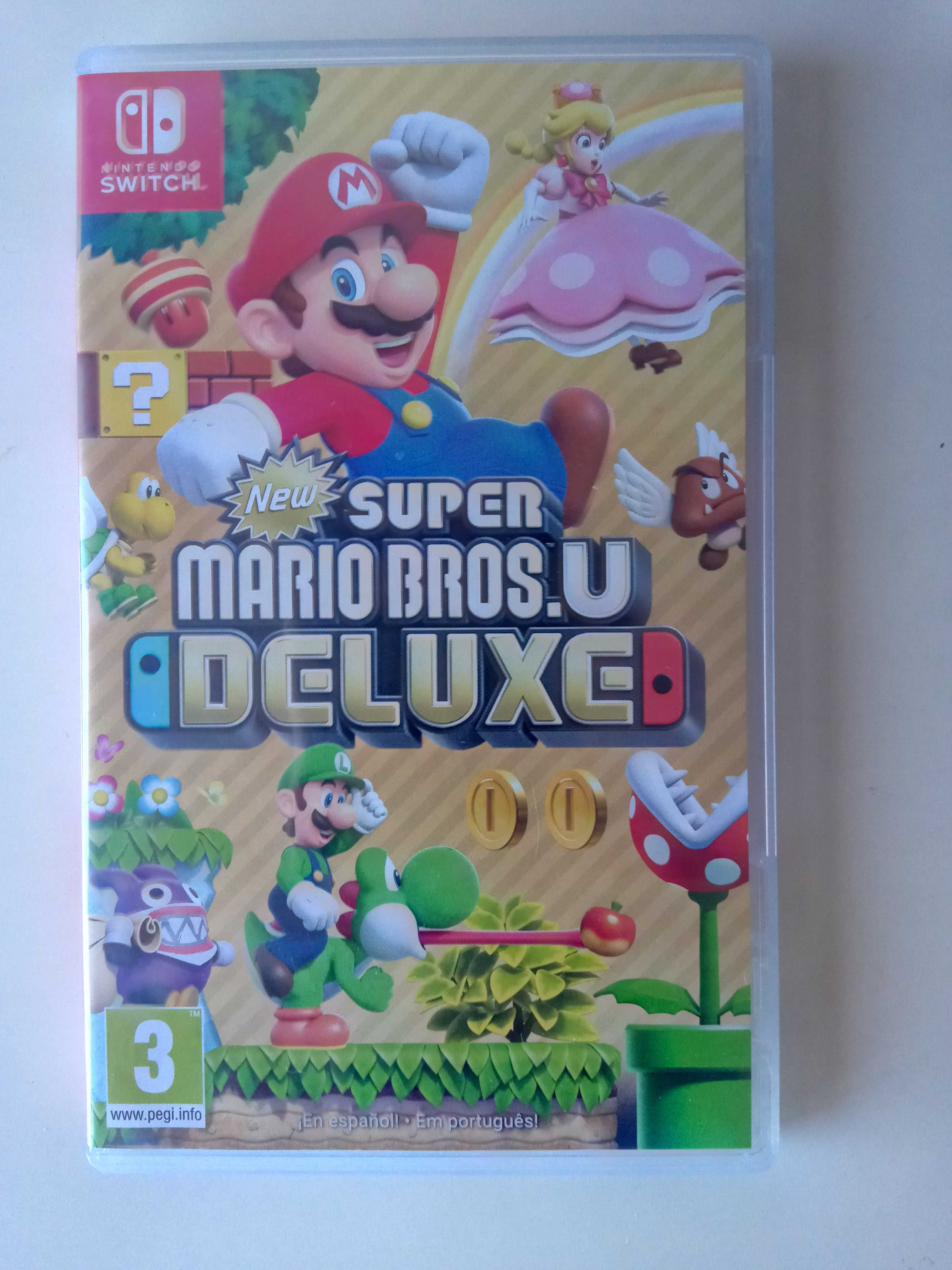New Super Mario Bros. U Deluxe - Nintendo Switch - Jogo