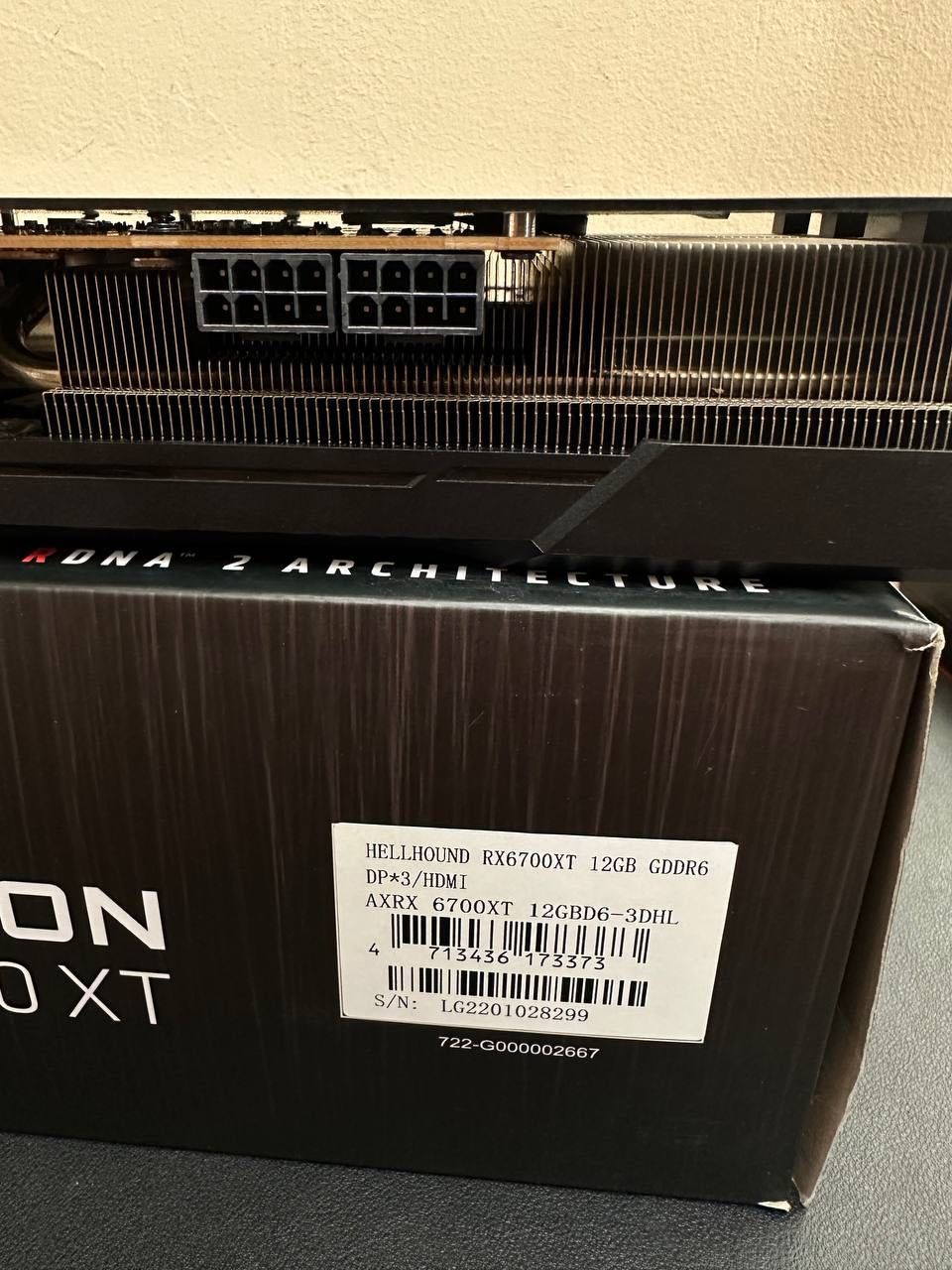 Видеокарта PowerColor AMD Radeon RX6700XT 12gb