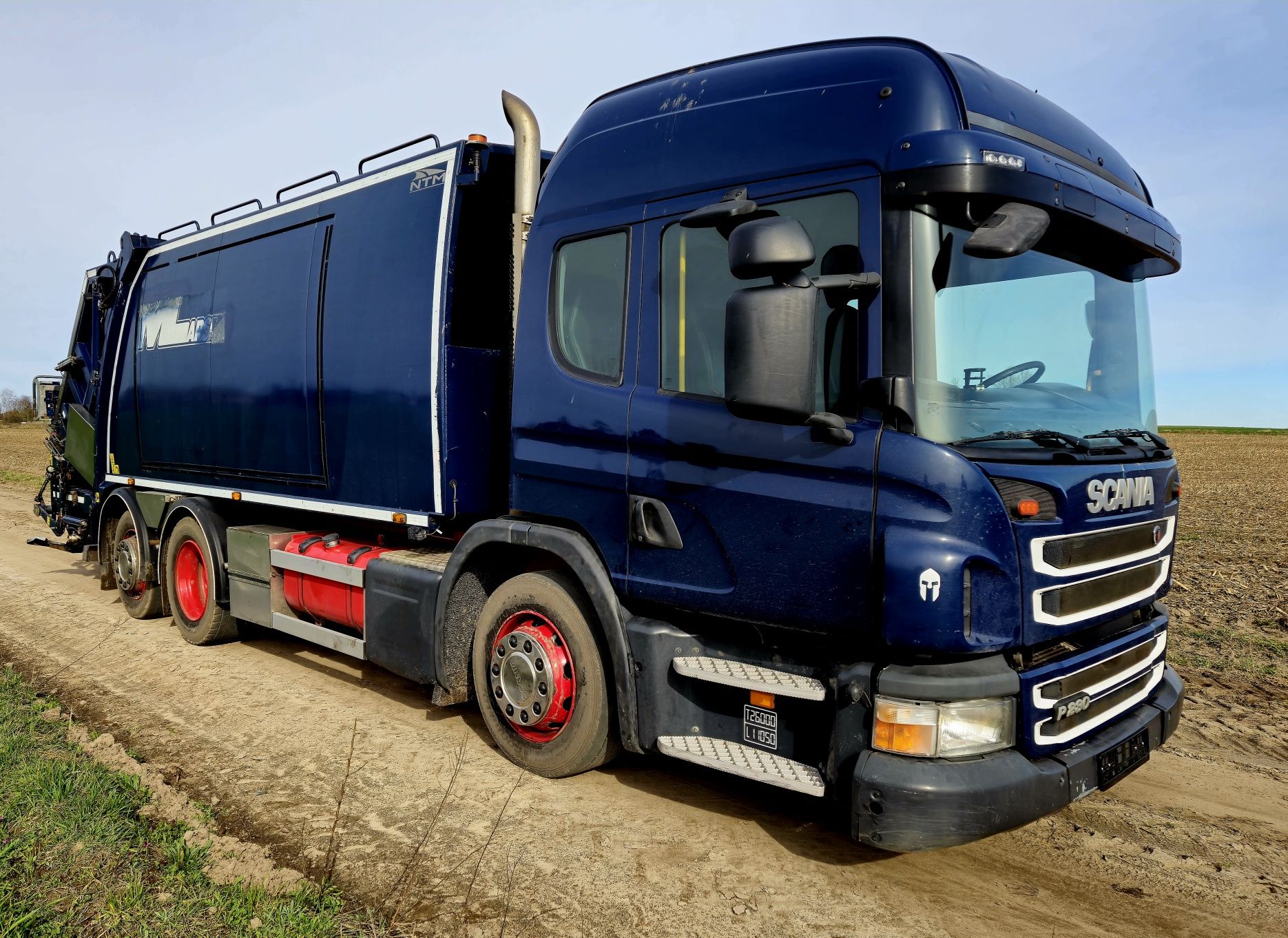 Wynajem Śmieciarki Scania P280 NTM