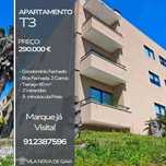 Apartamento T3 Terraço 60m² a 5 min. da Praia