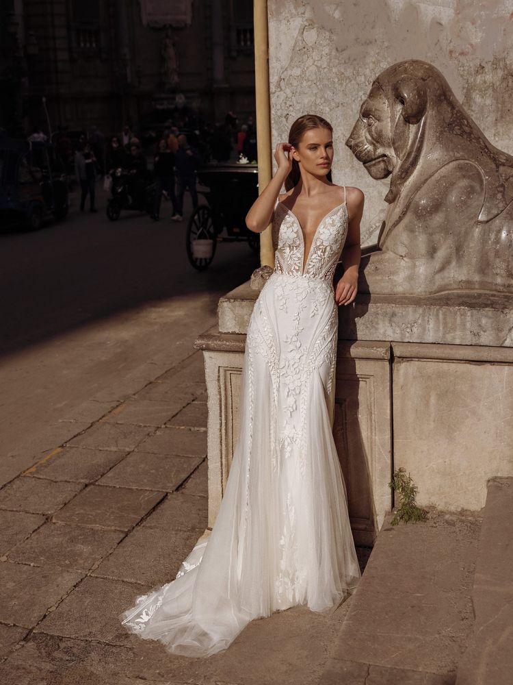 Piękna suknia ślubna Le Papillon Modeca Bridal EU 38 /sprzedam