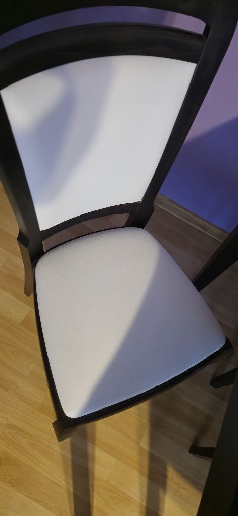 Stylowy stół i 6 krzesel wenge