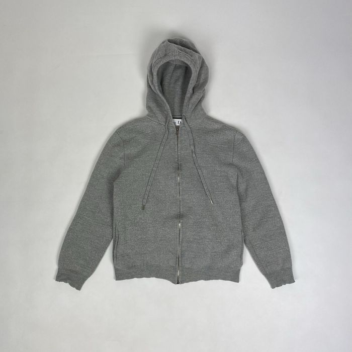 Christian Dior Paris ОРИГІНАЛ вовняна кофта зіп худі сверт сірий