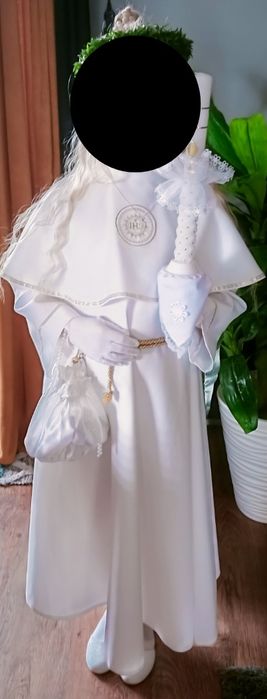 Sprzedam komplet komunijny dla dziewczynki