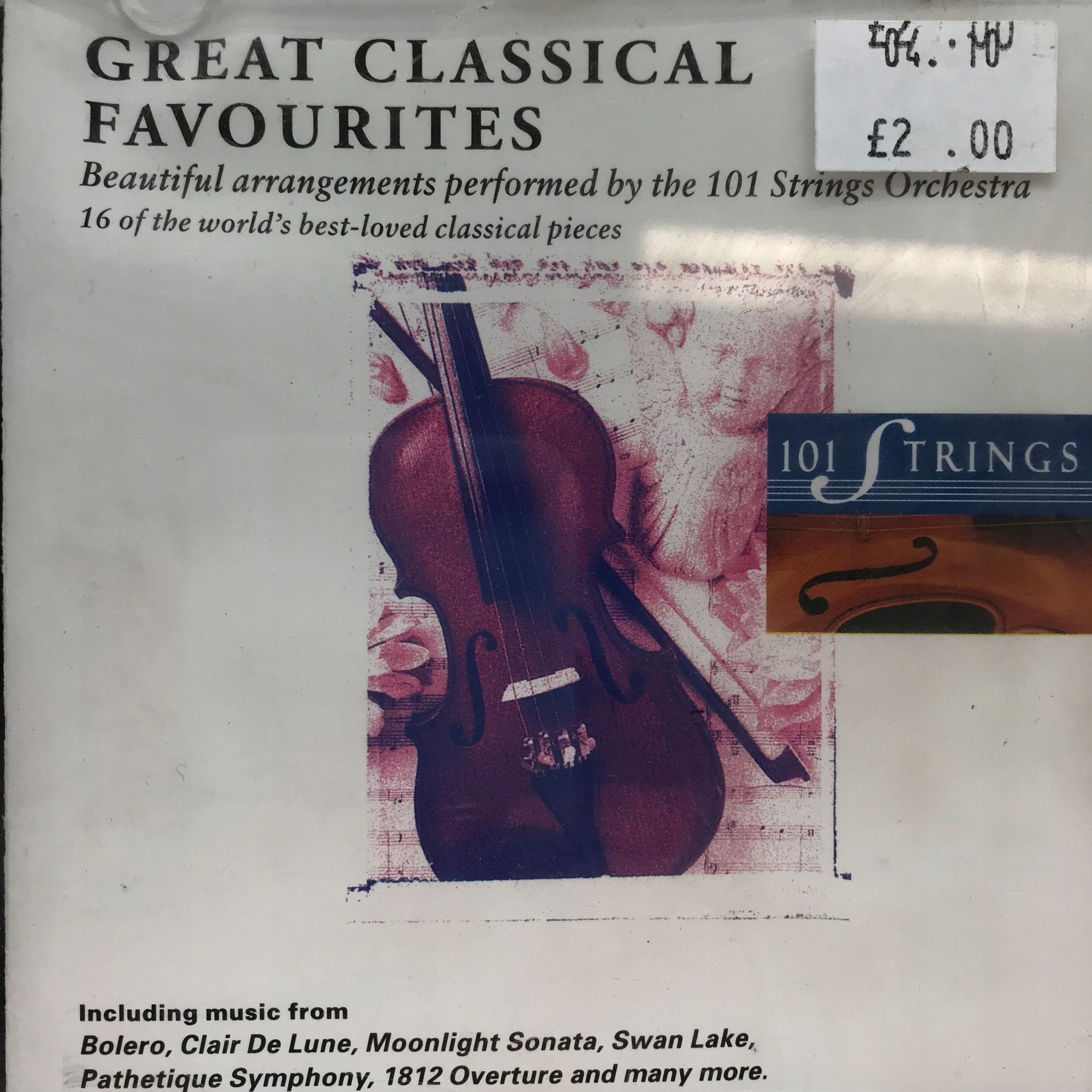 Cd - 101 Strings - Great Classical Favourites