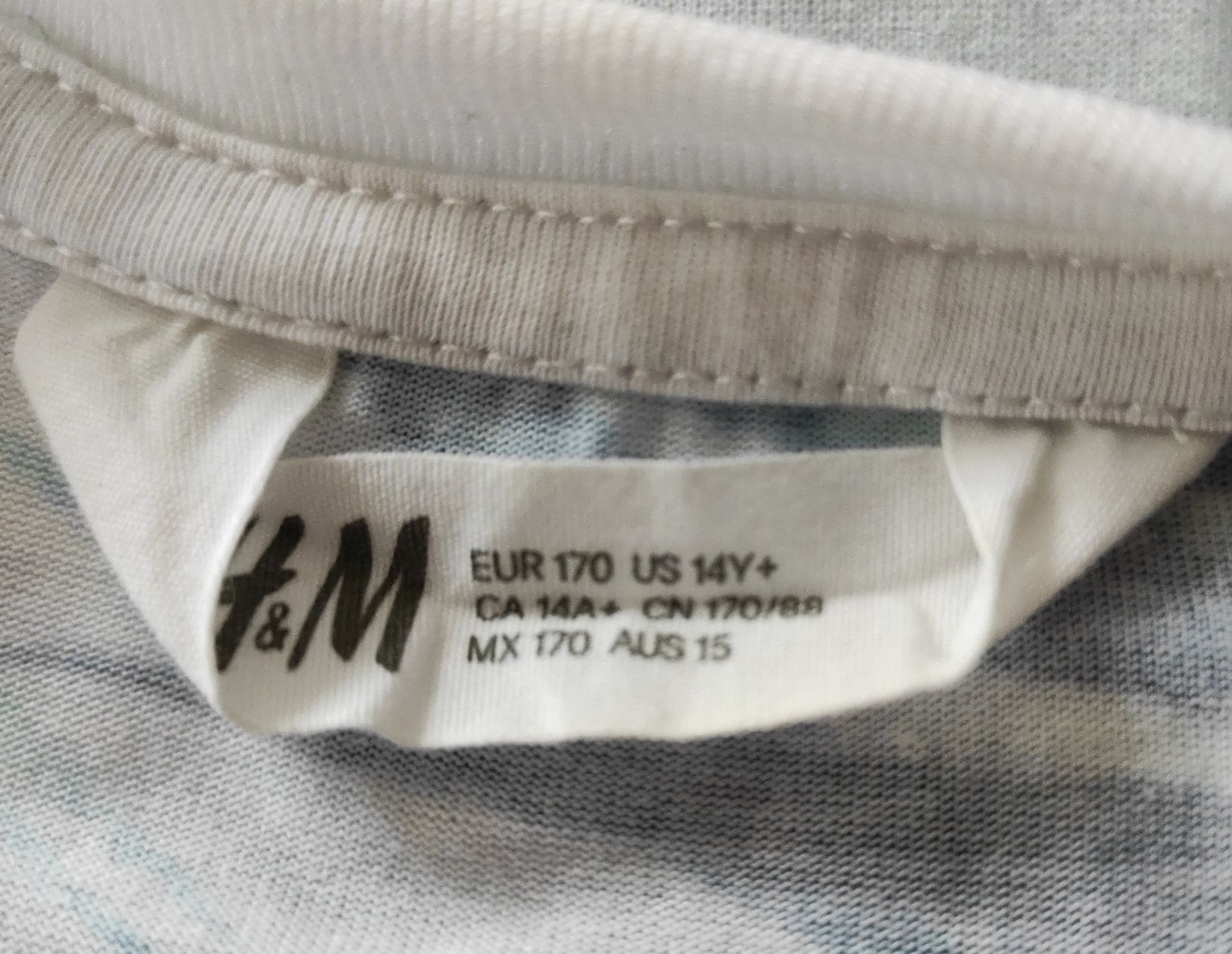 Biały T-shirt H&M rozmiar S i M