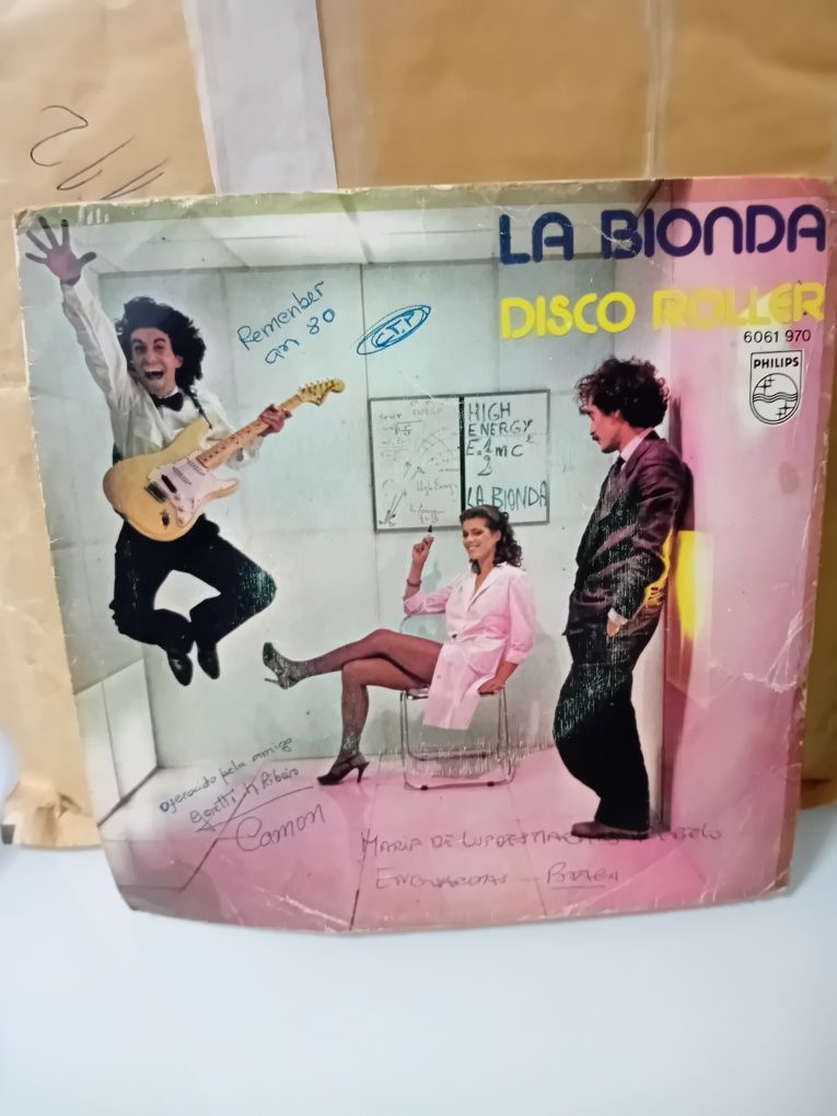 Vários discos antigos