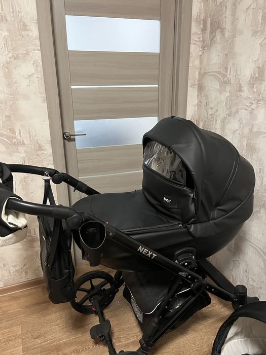 Коляска 2 в 1 Bair Next EKO шкіра