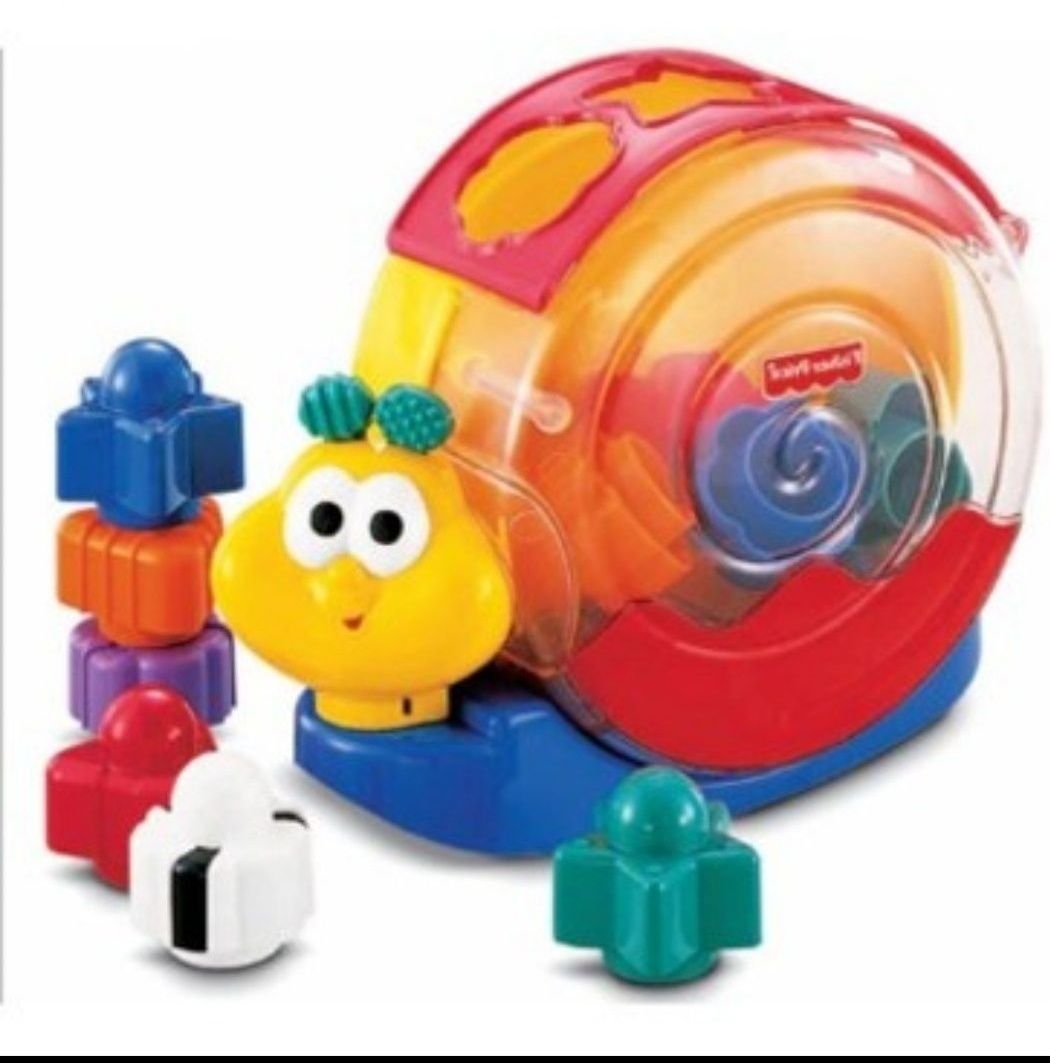 Brinquedo Caracol Bloques e Música Fisher-Price 6m+. E outros pergunta