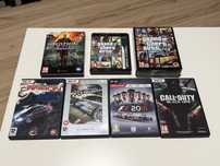 Zestaw gier PC gta nfs cod