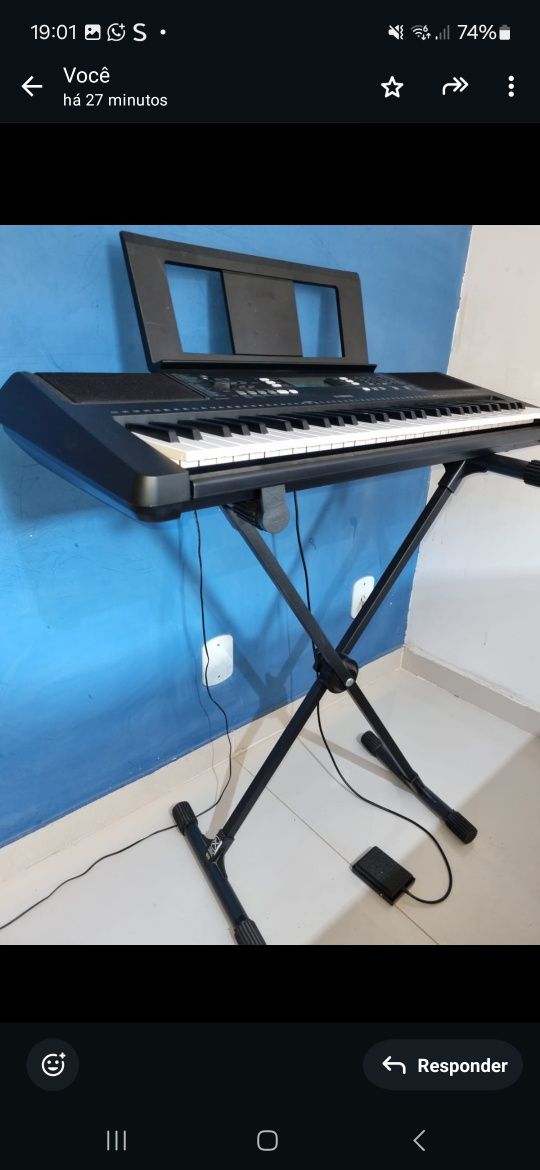 Teclado Yamaha PSR 373
