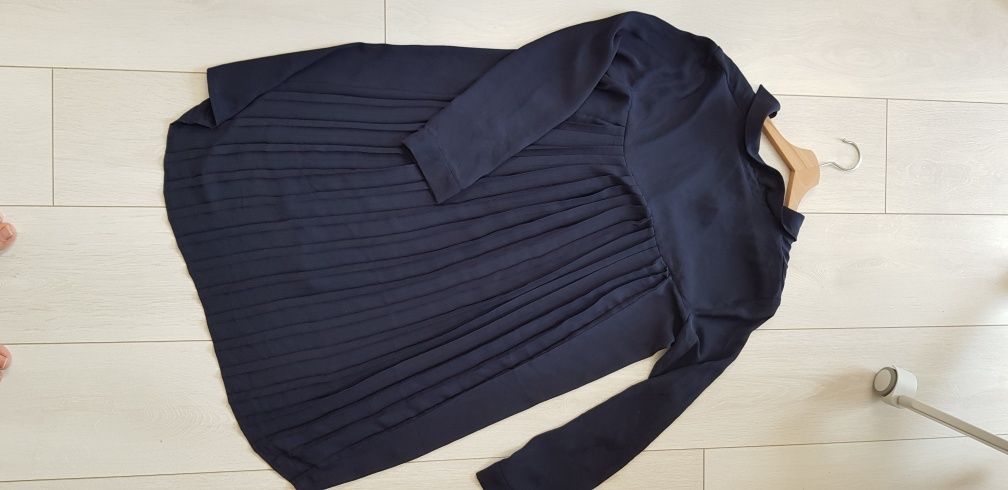 Tunika bluzka koszulowa długa Zara M