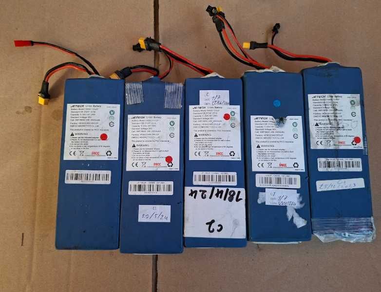 Bateria do hulajnogi elektrycznej Jetech 36v 5,2Ah 5szt