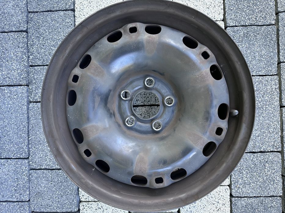 Felgi stalowe 15 VW AUDI SKODA 5x100 ET 38 - 4 szt !