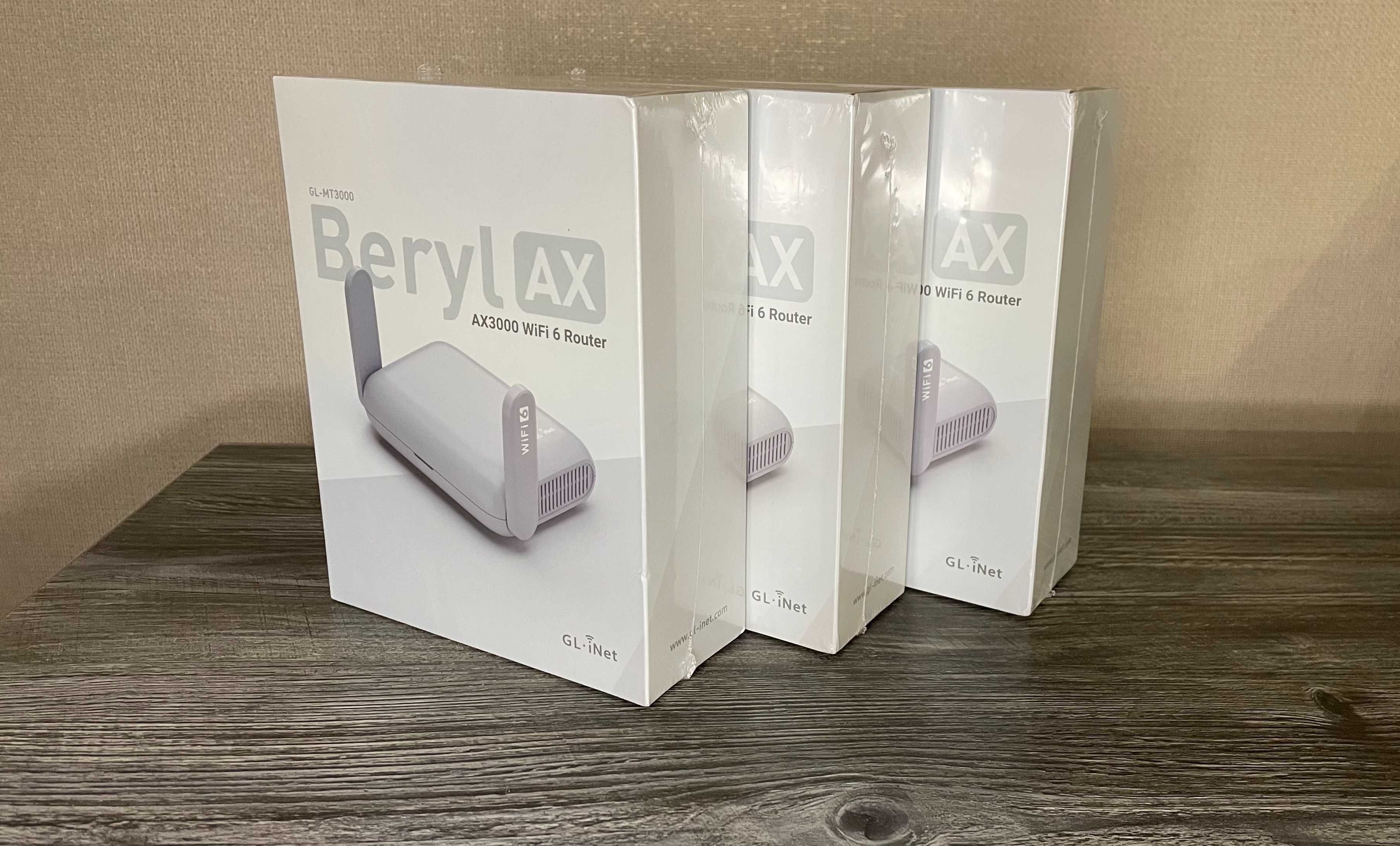 GL.iNet GL-MT3000 (Beryl AX) Wi-Fi 6 Travel Router, Hotel Wi-Fi, VPN
