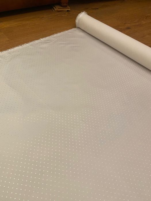 Ткань плащевка белая Турция