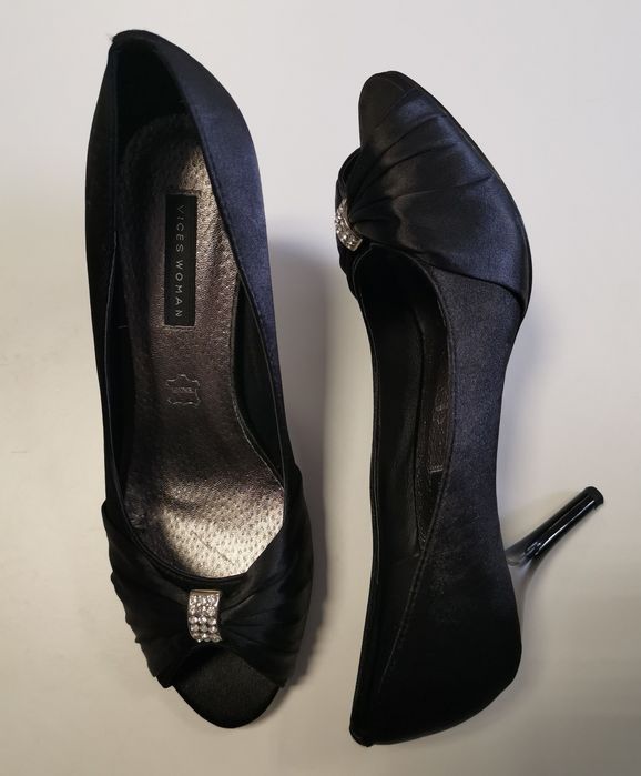 Pantofle damskie z odkrytym palcem