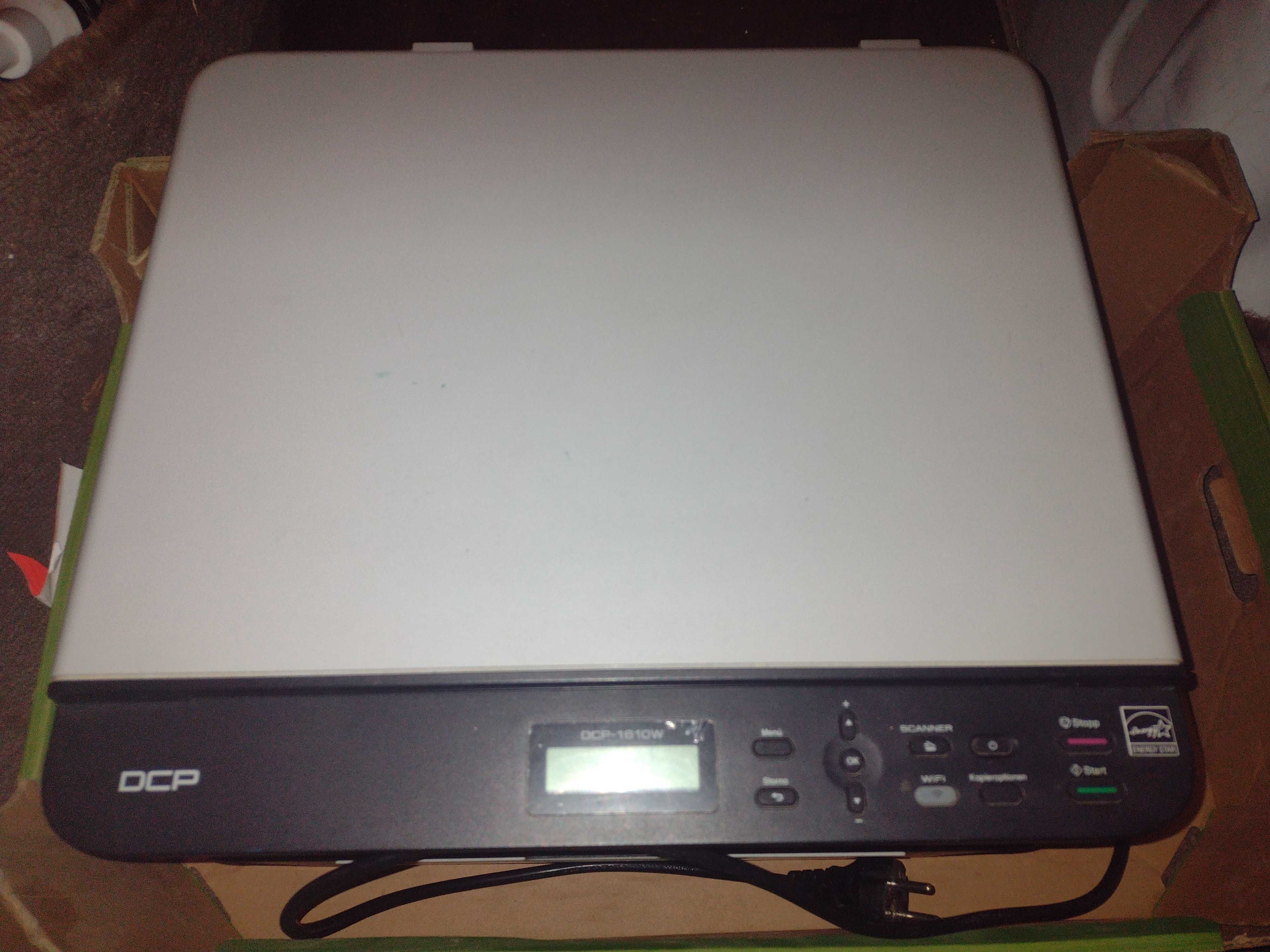 Brother DCP 1610 W - laserowa drukarka, skaner, kopiarka