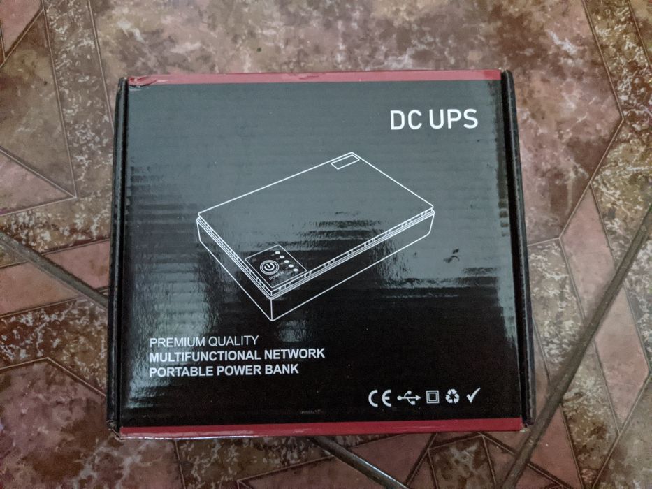 ДБЖ ups для роутера 18W 5V/9V/11V/usb port 10400 mAh