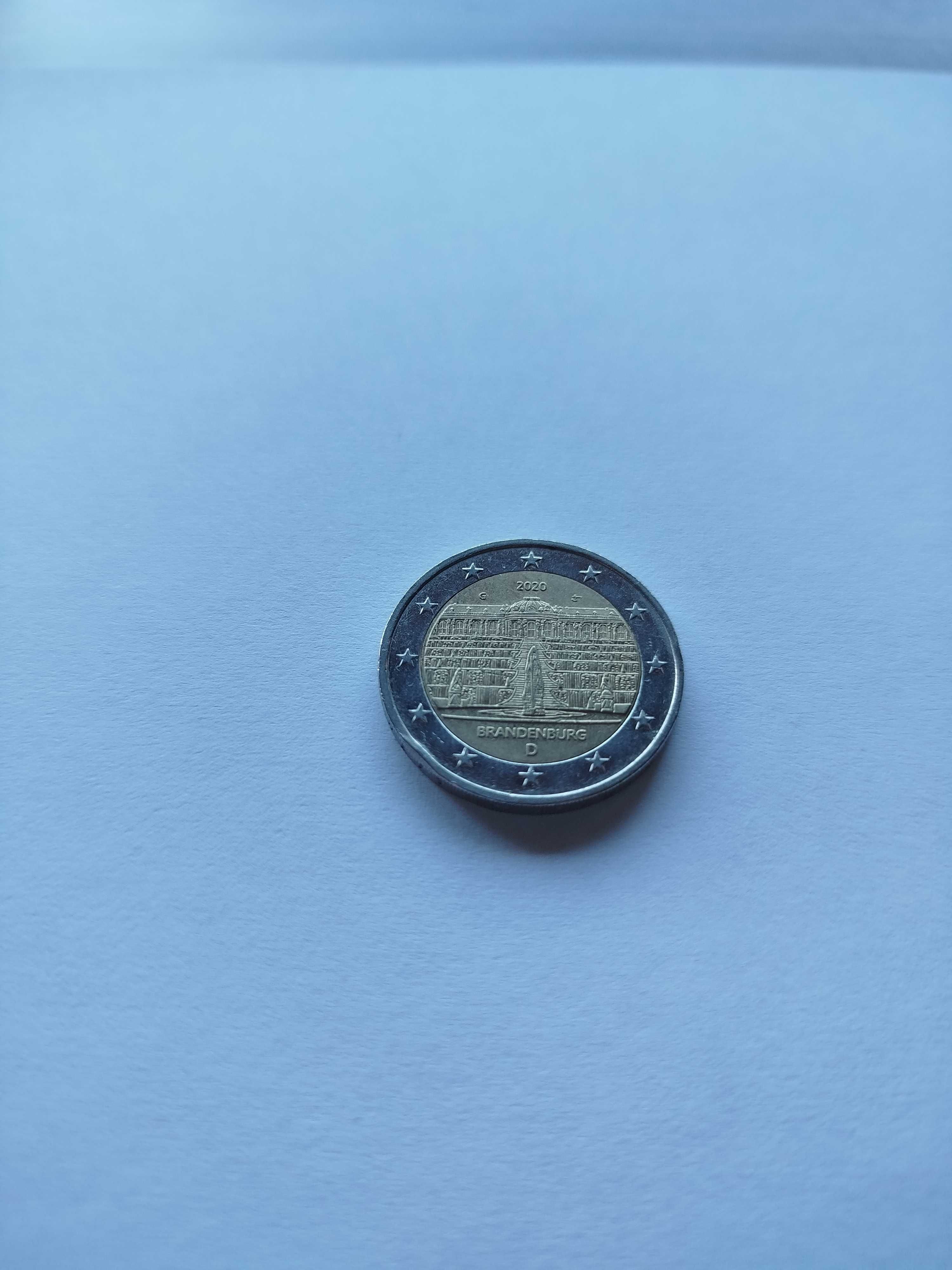Moeda Comemorativa 2 Euros Alemanha 2020